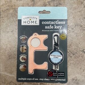 Complete Home Contactless Safe Key with Retractable Cord